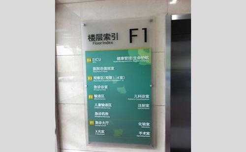 醫院標識牌設計的四大要點，你知道嗎？